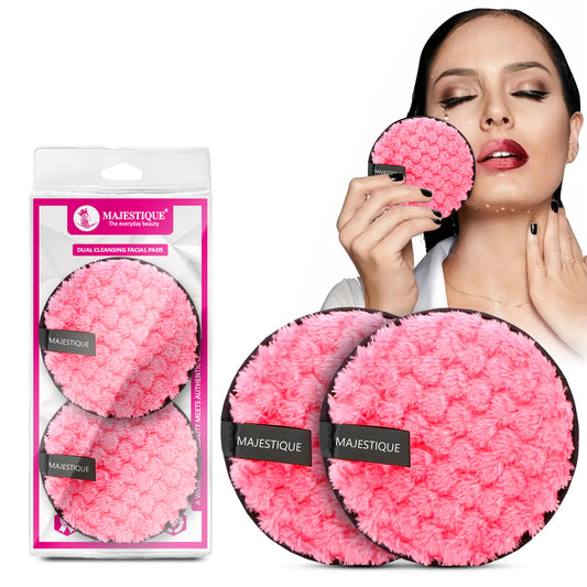 DUAL CLEANSING FACIAL PADS (2PCS) Multicolour FC127