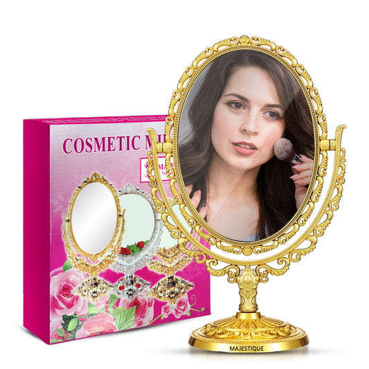 GOLDEN TABLETOP COSMETIC MIRROR FC115