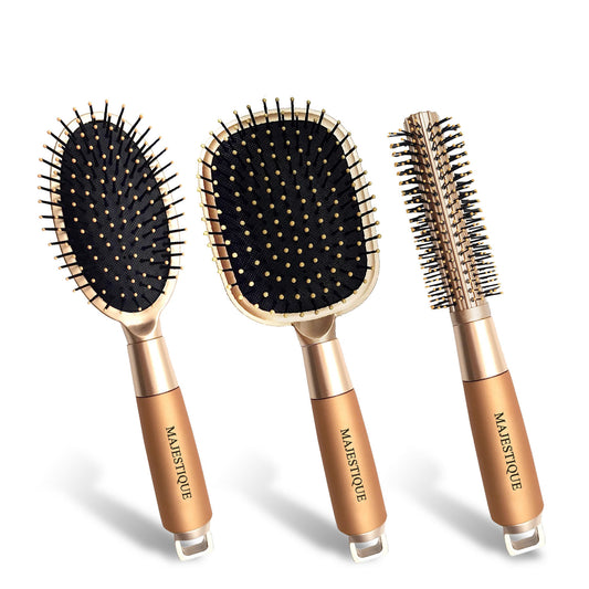 GOLDEN SERIES DETANGLING OVAL BRUSH (3 PC) HR171