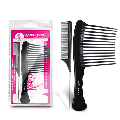 EXTRA WIDE COMB AND GROOM TAIL COMB (2 PC) HR165