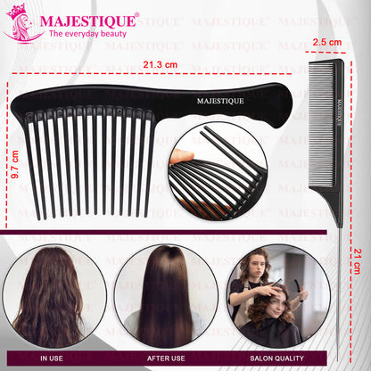 EXTRA WIDE COMB AND GROOM TAIL COMB (2 PC) HR165