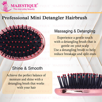 MINI DETANGLER HAIR BRUSH Color May Vary HR116