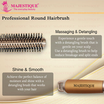 GOLDEN Round Hair Brush HR103