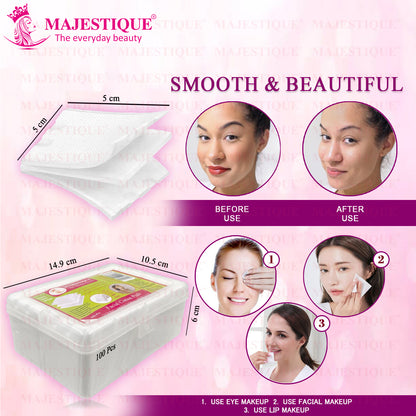 3 Layer Wipes Facial Cotton Pads