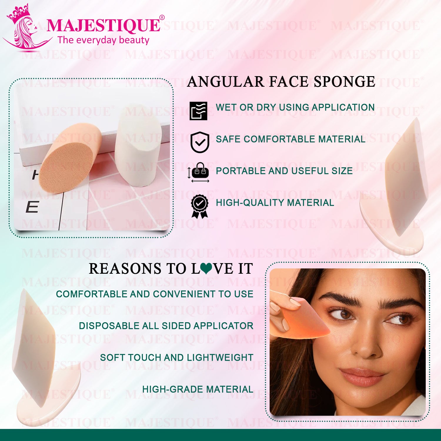 Angular Face Sponge