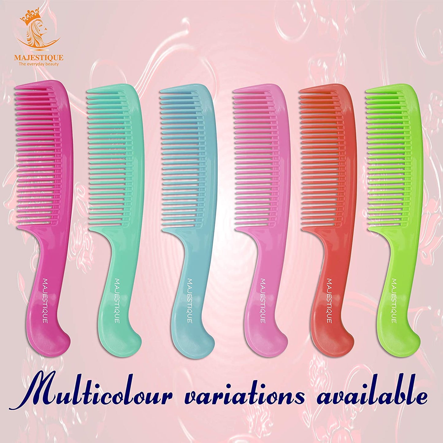 COLORFUL HANDLE COMB Color May Vary HR114