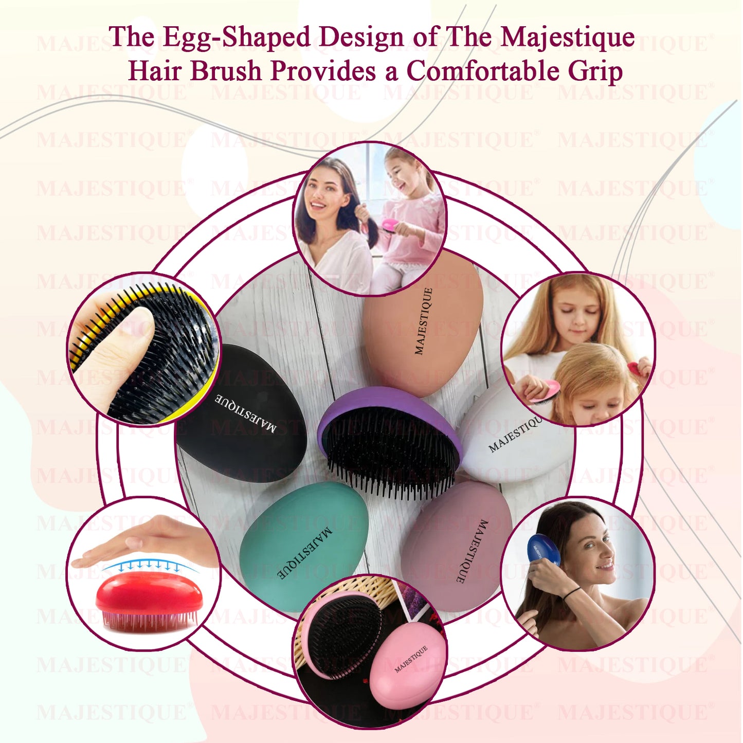 TANGLE TEEZER DETANGLING MINI HAIR BRUSH Color May vary HR160