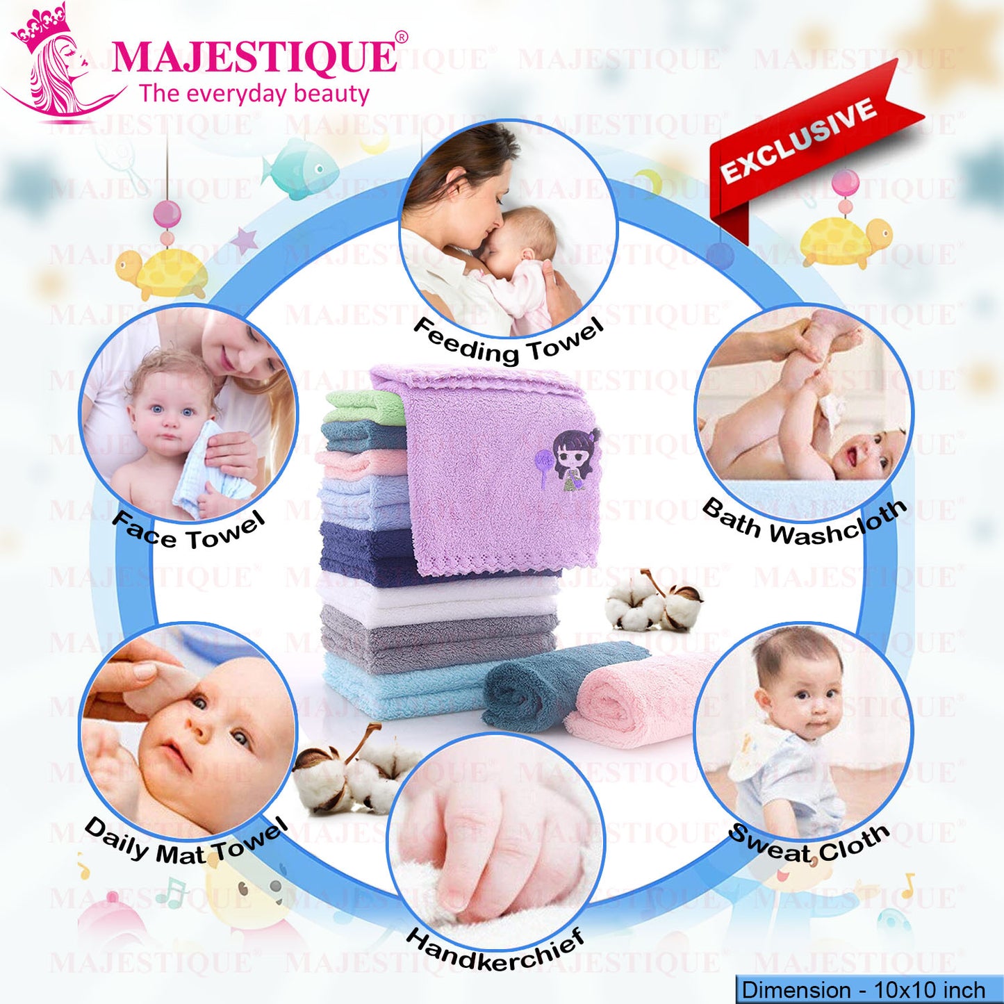 LUXURY BABY CARE KIT (PACK OF 11) CMB539_BLUE