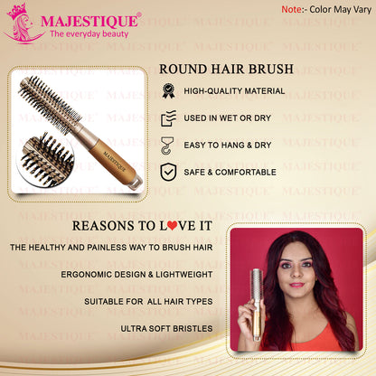 GOLDEN Round Hair Brush HR103