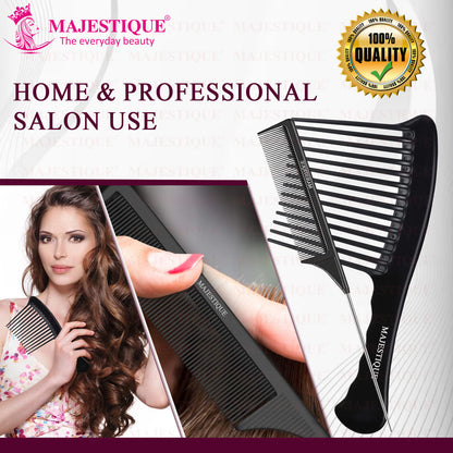 EXTRA WIDE COMB AND GROOM TAIL COMB (2 PC) HR165