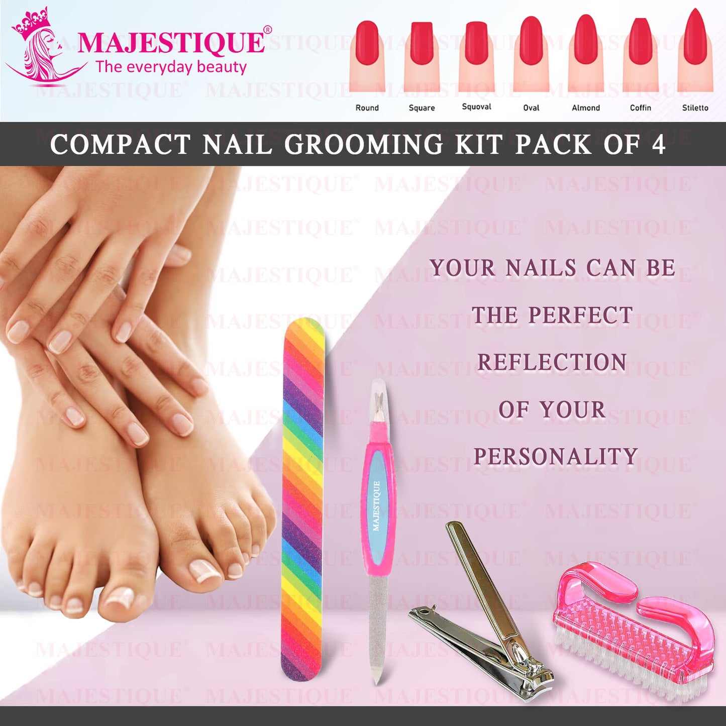 NAIL GROOMING KIT (PACK OF 4) CMB524