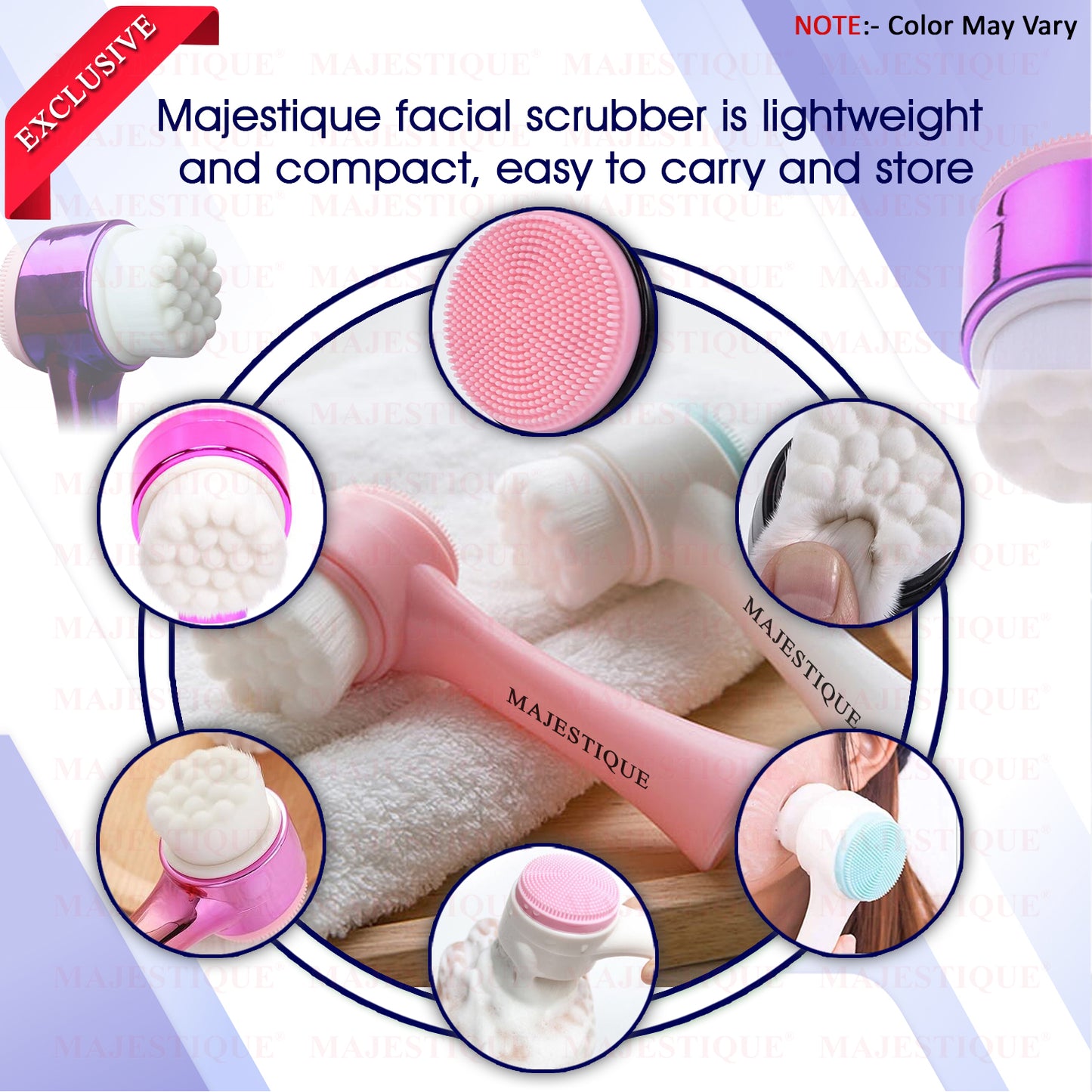 Deep Pore Cleansing Face Brush Color May Vary FC3