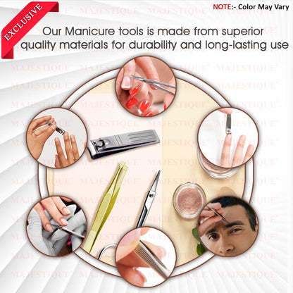 Majestique Compact Manicure Kit, Grooming Tools  CMB 510