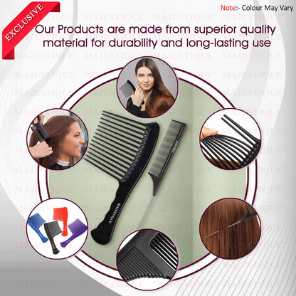 EXTRA WIDE COMB AND GROOM TAIL COMB (2 PC) HR165