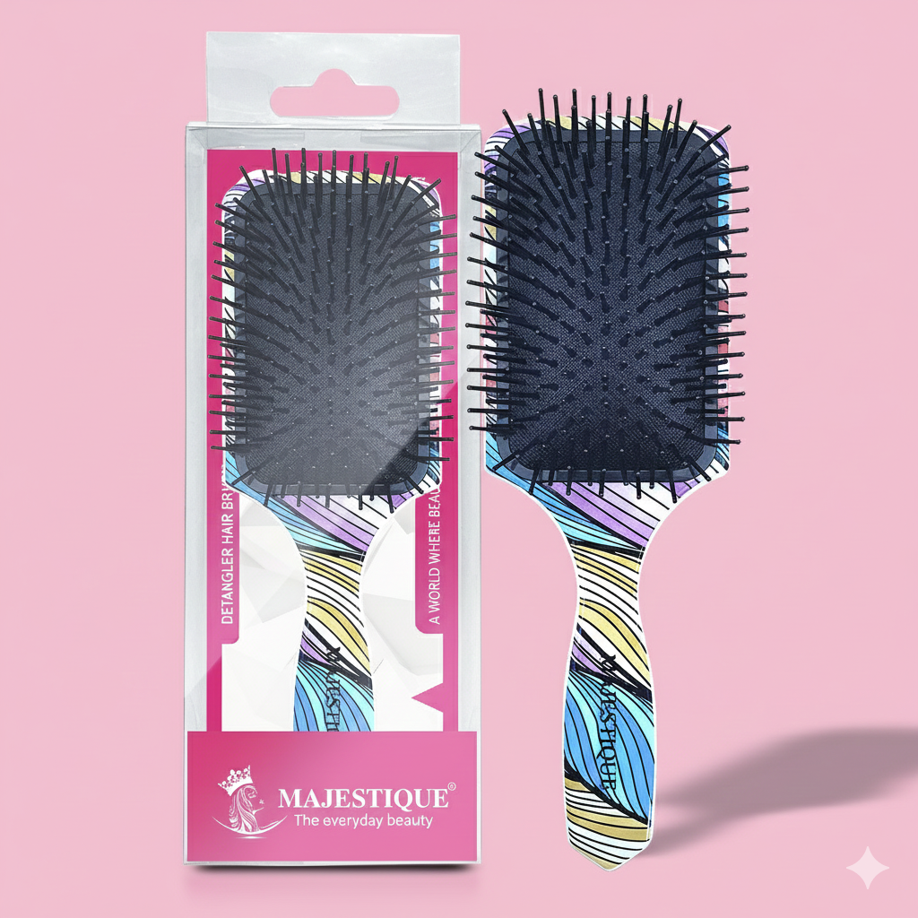 DETANGLER PADDLE HAIR BRUSH Color May Vary HR119