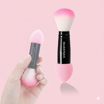 2-in-1 Brush & Sponge Makeup Applicator (FC77)