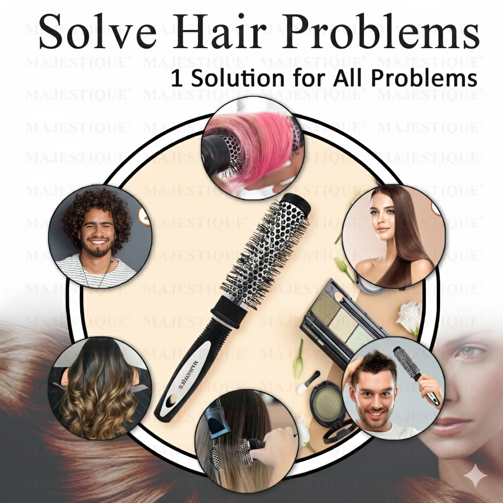 Blow Dry Hair Round Roller Brush HR141