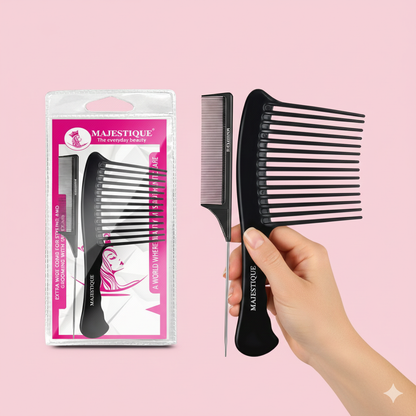 Extra-Wide Comb and Groom Tail Comb (2-Pc) HR165