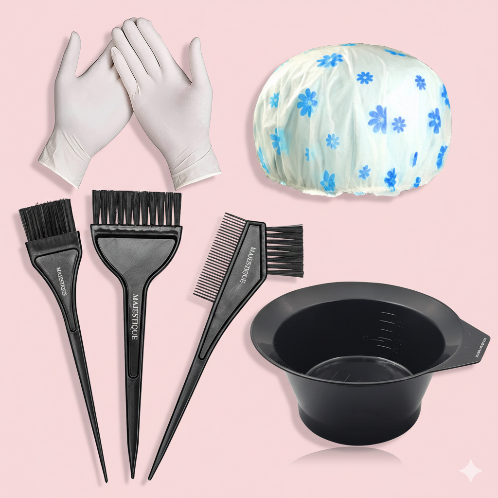 Dye Brush and Bowl Set (Pack of 6) CMB528