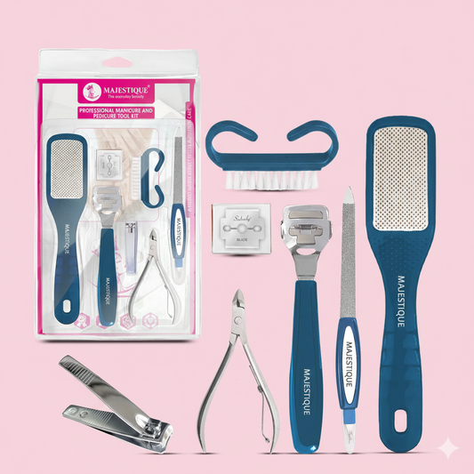 PROFESSIONAL MANICURE&PEDICURE KIT (PACK OF 7) Multicolor FN345