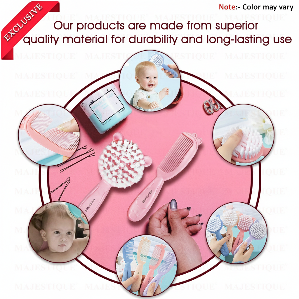 Baby Hair Care Set HR185 – Pink