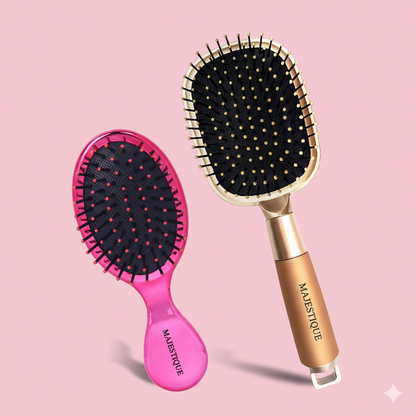 Large Paddle Mini Detangling Brush (2 Pc) Hr169