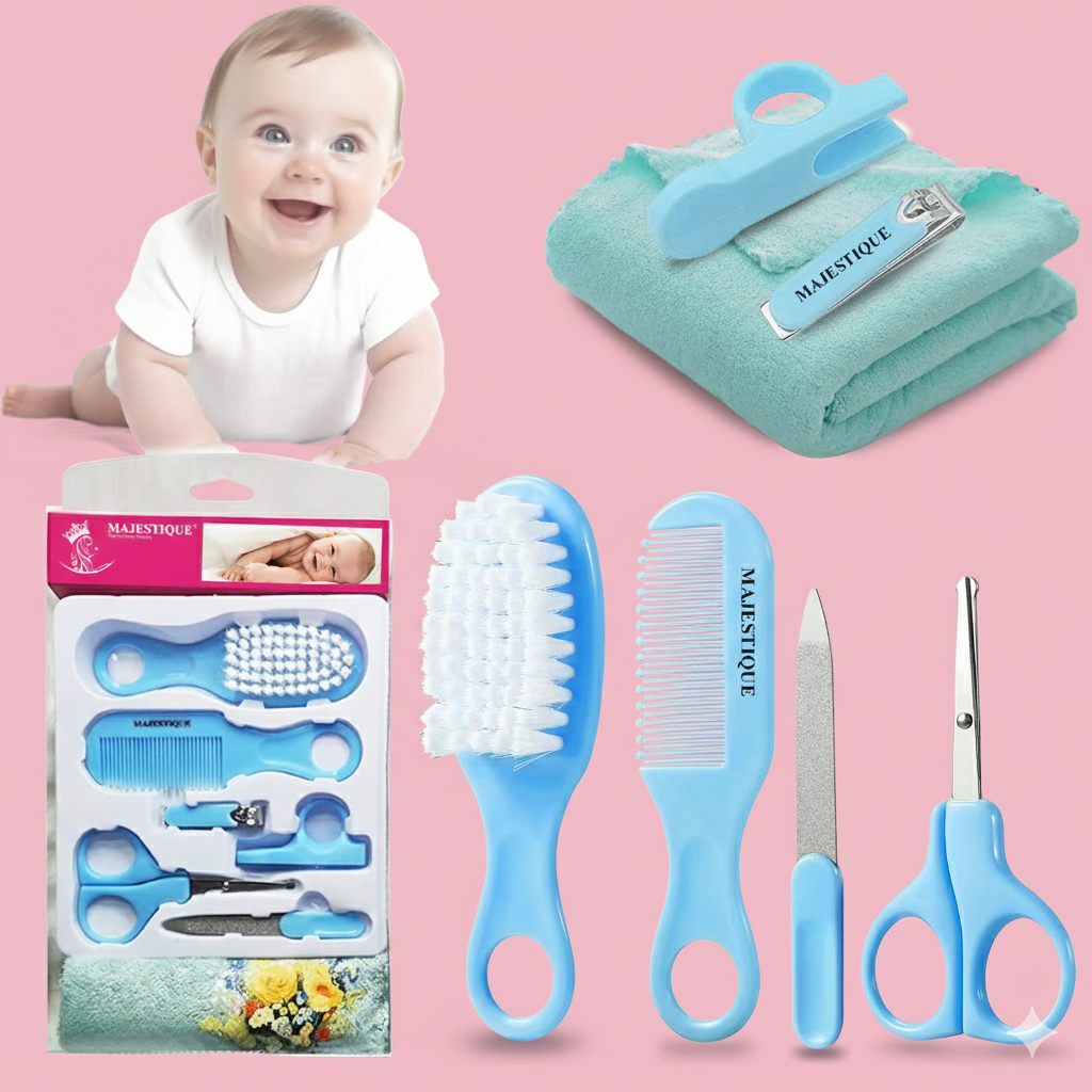 Baby Care Kit (Pack Of 7) Cmb533 Blue