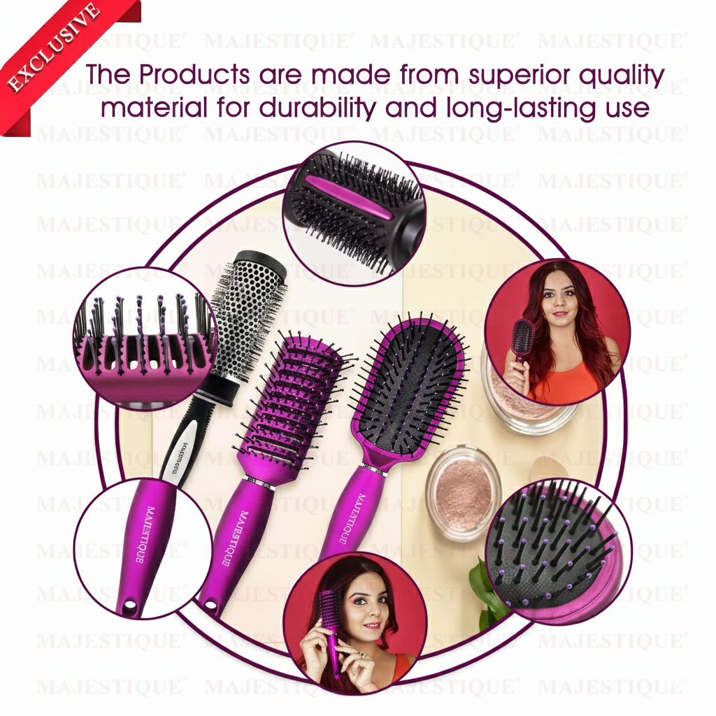 Detangling Vent & Blow-Dry Brush (3-Pc) HR170