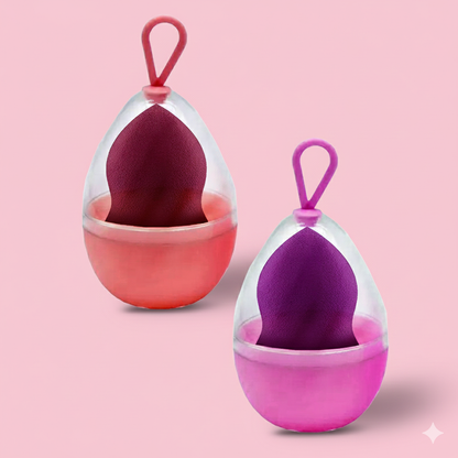 FLAWLESS BEAUTY BLENDER WITH CASE Color May Vary FC79