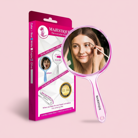 DUAL SIDE EXTRA LARGE HANDLE MIRROR  Multicolor FC96