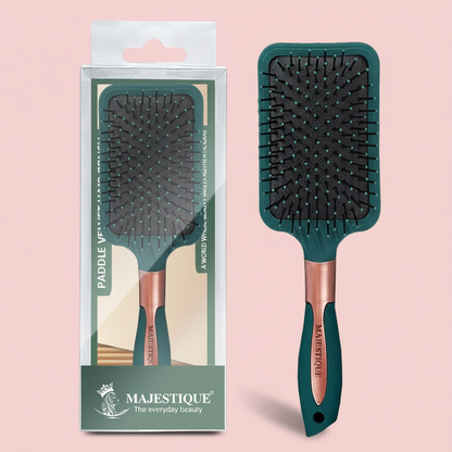 Paddle Green Velvet Paddle Brush Hr148