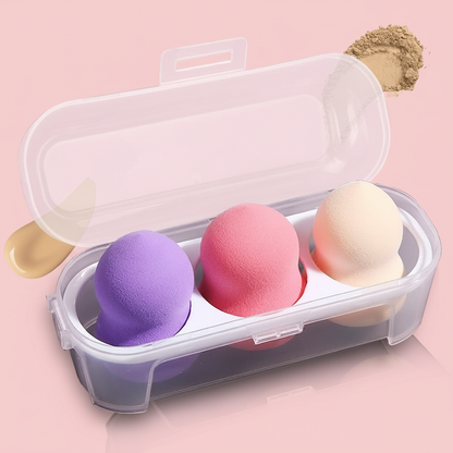 MAKEUP BLENDER SET (3PCS) Color May Vary FC80