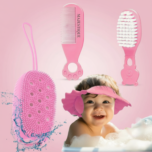 BABY BATHING & GROOMING KIT (PACK OF 4) BA217