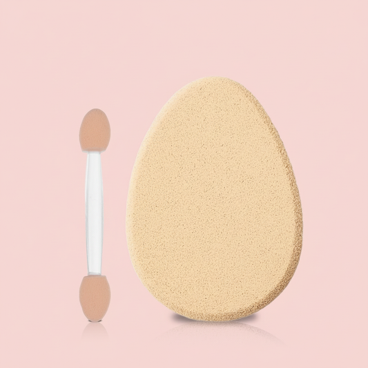 OVAL FLAT Face Sponge Multicolor FC9