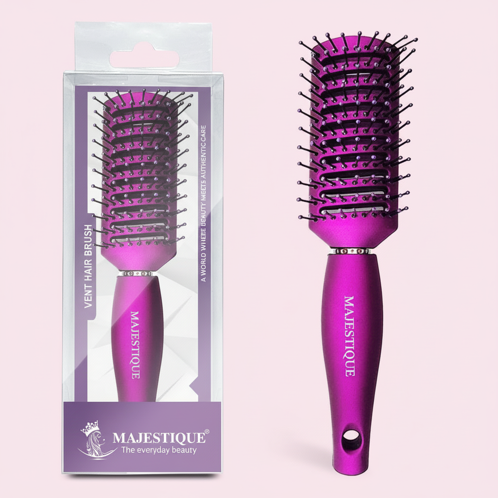 PURPLE Vent Hair Brush HR104