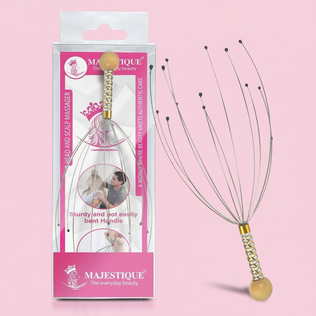 HEAD AND SCALP MASSAGER Color May Vary HR134